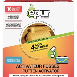 Epur Activateur biologique Bisolution® 4 mois* Déboucheur