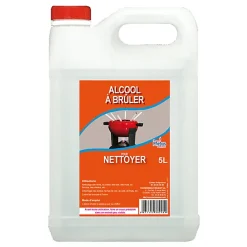 Phebus Alcool à brûler pour chauffer et nettoyer 5L* Alcool À Brûler
