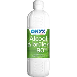 Alcool à brûler pour métal, bois, tissus, vitres bricolage 1L>Onyx Best
