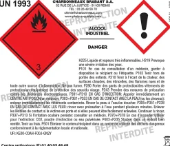 Phebus Alcool industriel nettoyant multi-usages 95° 5L* Alcool Ménager