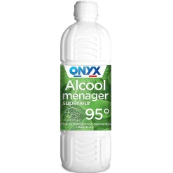 Alcool ménager supérieur 95° nettoyant multi surfaces 1L>Onyx New