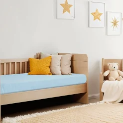 Minea Alèse B-Sensible Baby Bleu ciel 60x120 cm Impermeable & Anti-acariens* Protège Matelas