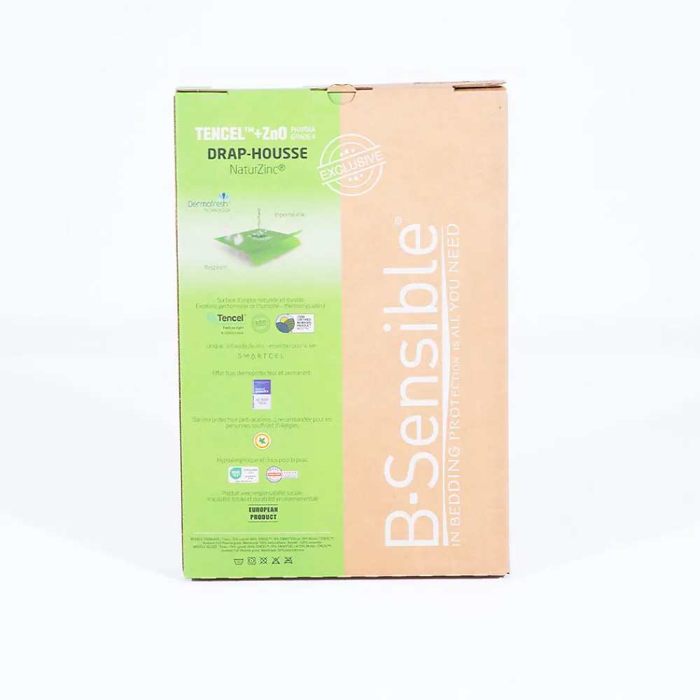 Alèse B-Sensible Blanc 80x190 cm Impermeable & Anti-acariens>Bellecour Hot