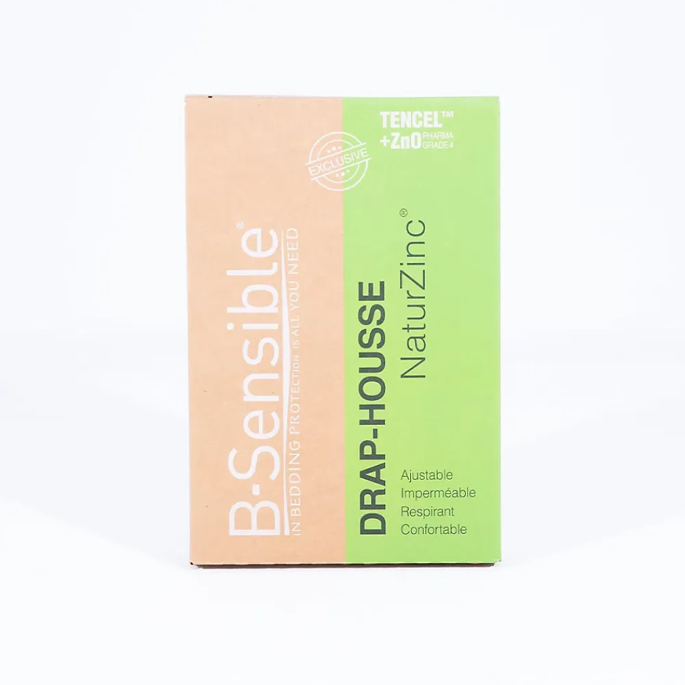 Bellecour Alèse B-Sensible Gris anthracite 180x200 cm Impermeable & Anti-acariens* Protège Matelas
