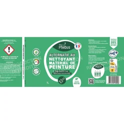 Alternatif au nettoyant matériel de peinture 1 litre>Phebus Clearance