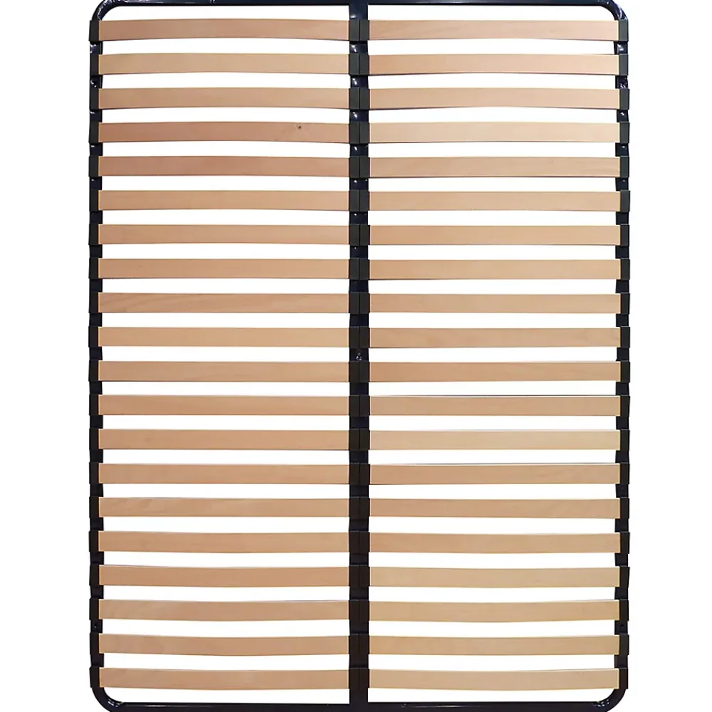Altobuy ALTOLATTES - Pack Sommier 2x20 Lattes 120x190cm + Pieds bleus + Pied central* Sommier