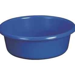 Aluminium Et Plastique - Cuvette ronde 25x8cm 2.5l Bleu* Seau, Bassine, Récipient De Ménage
