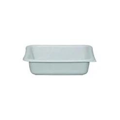 Aluminium Et Plastique - Cuvette carrée 20cm 1.5l Gris moucheté* Seau, Bassine, Récipient De Ménage