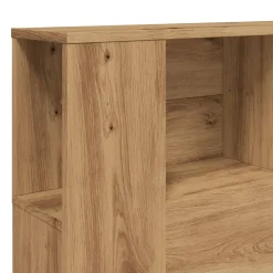 Vidaxl Armoire à tête de lit Chêne artisanal 140 x 18,5 x 102,5 cm Bois d'ingénierie* Tête De Lit
