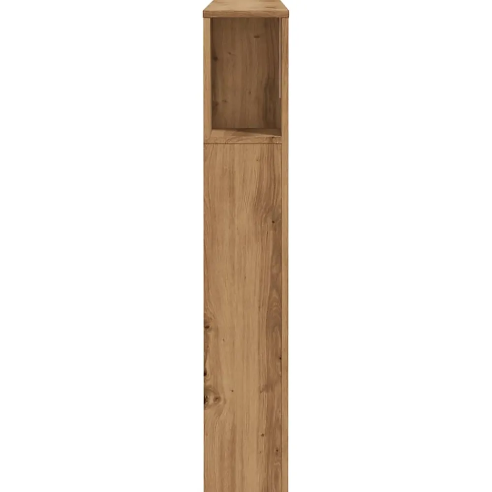 Vidaxl Armoire à tête de lit Chêne artisanal 140 x 18,5 x 102,5 cm Bois d'ingénierie* Tête De Lit