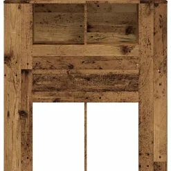 Armoire de tête de lit vieux bois 100x18,5x102,5 cm><noscript><img width=