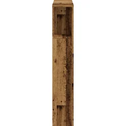 Armoire de tête de lit vieux bois 100x18,5x102,5 cm><noscript><img width=