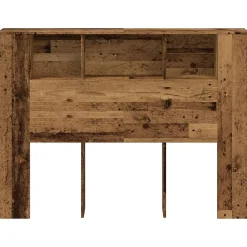 Vidaxl Armoire de tête de lit vieux bois 140x18,5x102,5 cm* Tête De Lit