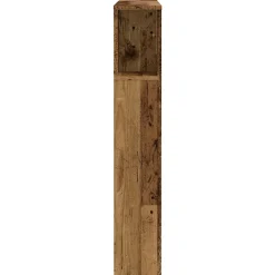 Vidaxl Armoire de tête de lit vieux bois 140x18,5x102,5 cm* Tête De Lit