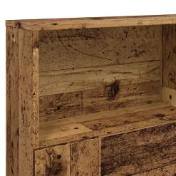 Vidaxl Armoire de tête de lit vieux bois 160x19x103,5 cm* Tête De Lit