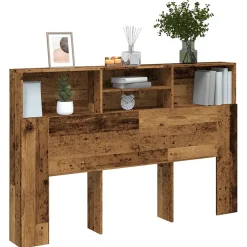 Vidaxl Armoire de tête de lit vieux bois 160x19x103,5 cm* Tête De Lit