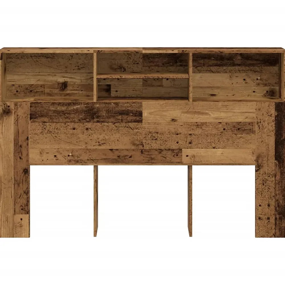 Vidaxl Armoire de tête de lit vieux bois 160x19x103,5 cm* Tête De Lit