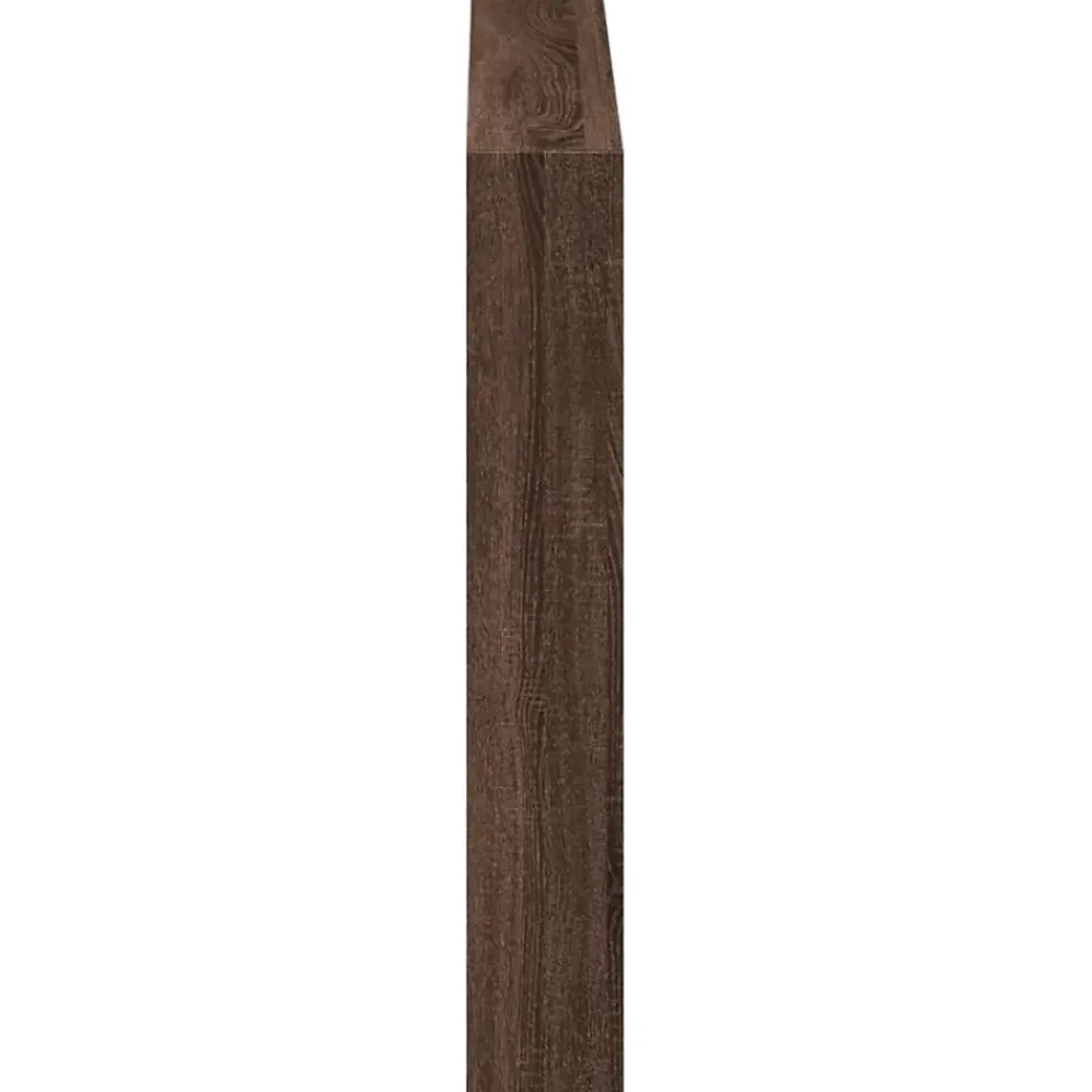 Vidaxl Armoire tête de lit avec LED chêne marron 100x17x102 cm* Tête De Lit