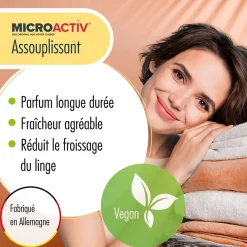 Höfer Chemie Assouplissant Végétalien Summer 2 x 10 L, Linge Doux, Parfum Estival Et Séchage Rapide* Nettoyant Pour Salle De Bains