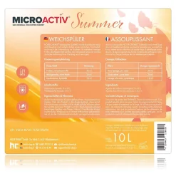 Höfer Chemie Assouplissant Végétalien Summer 4 x 10 L, Linge Doux, Parfum Estival Et Séchage Rapide* Nettoyant Pour Salle De Bains