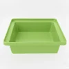 Plast'Up Rotomoulage Bac de rangement empilable 30l - VERT - 17cm* Seau, Bassine, Récipient De Ménage
