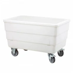 Bac double-paroi 310 L - roues chape inox - blanc>Gilac Best