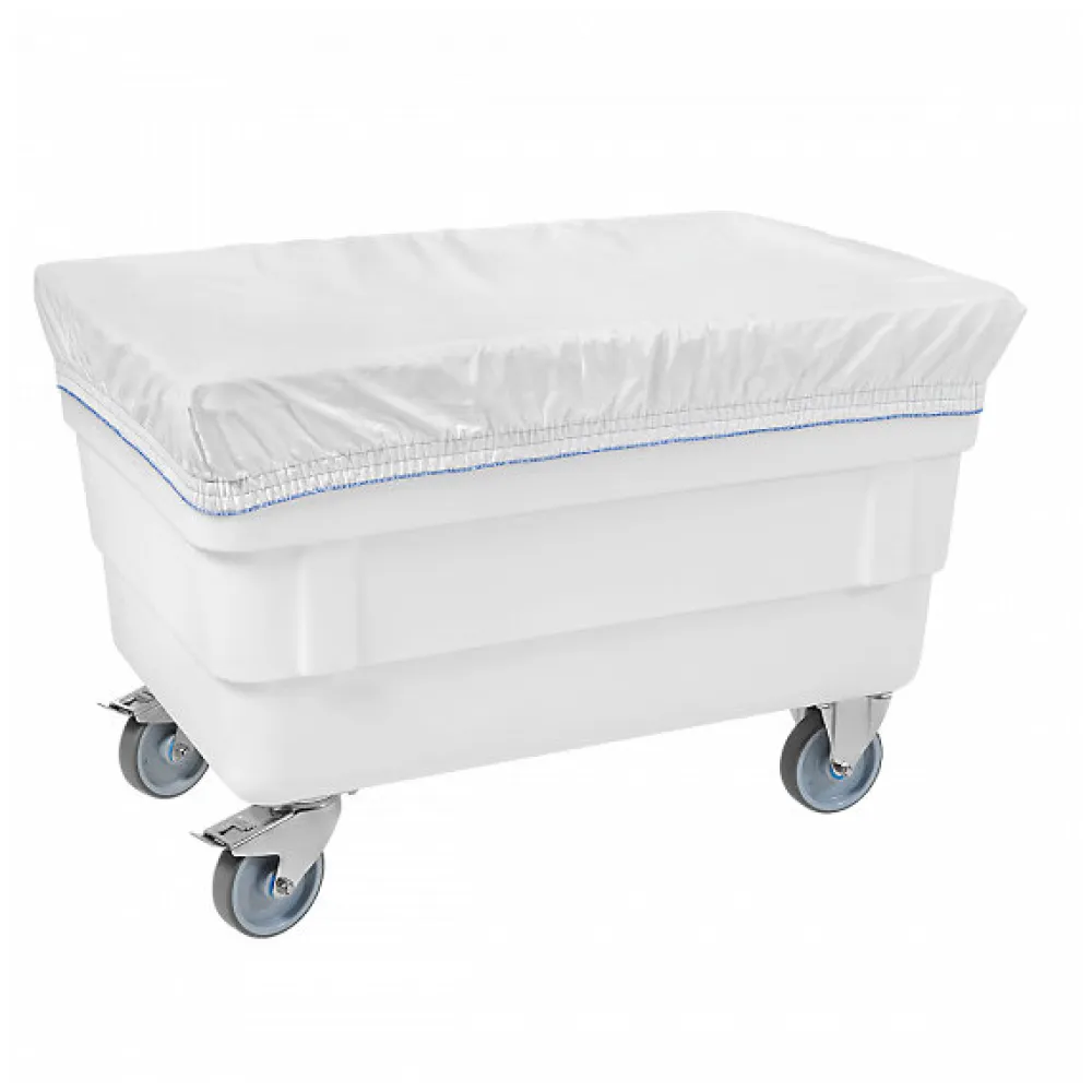 Bac double-paroi 310 L - roues chape inox - blanc>Gilac Best