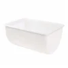 Bac grand volume semi-cylindrique 220 L - Blanc>Gilac Online