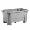 Bac grand volume sur pieds empilable emboîtable 300 L - gris>Gilac Sale