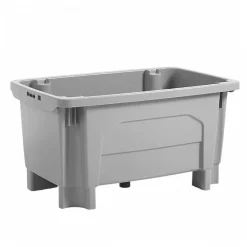 Bac grand volume sur pieds empilable emboîtable 300 L - gris>Gilac Sale