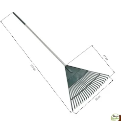 Balai à gazon en plastique - Balai à feuilles>Terre Jardin Best