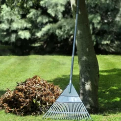 Balai à gazon en plastique - Balai à feuilles><noscript><img width=