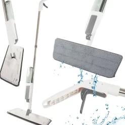 Balai à plat avec nettoyeur à eau et vaporisateur pour sols>Importdistrib Best