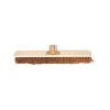 MSV Balai Brosse de ménage Droit en Fibre de Coco 60x6x10cm* Balai Et Tête De Balai