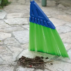 Terre Jardin Balai cantonnier vert 145x28 cm léger et puissant pour terrasses et balcons* Balai Et Tête De Balai