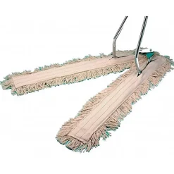 Le Plus De L'Entretien balai ciseaux 2 x 100 cm complet avec 2 franges - QUALITE SUPERIEURE - FRANGES 100% COTON* Serpillère