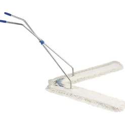 Le Plus De L'Entretien balai ciseaux 2 x 100 cm complet avec 2 franges - QUALITE SUPERIEURE - FRANGES 100% COTON* Serpillère