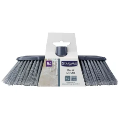 Starwax Balai droit en fibres synthétiques* Balai Et Tête De Balai