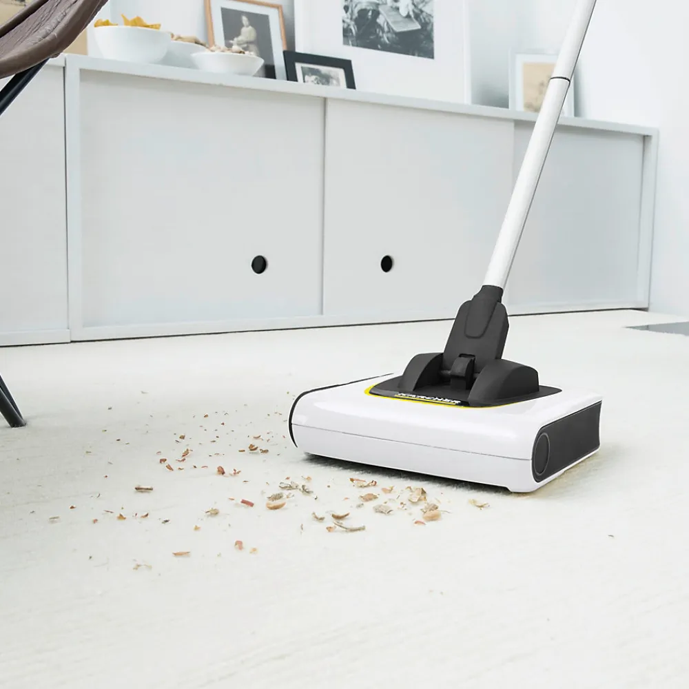 Balai électrique sans fil avec batterie KB5 Karcher blanc 3.7V>Kärcher