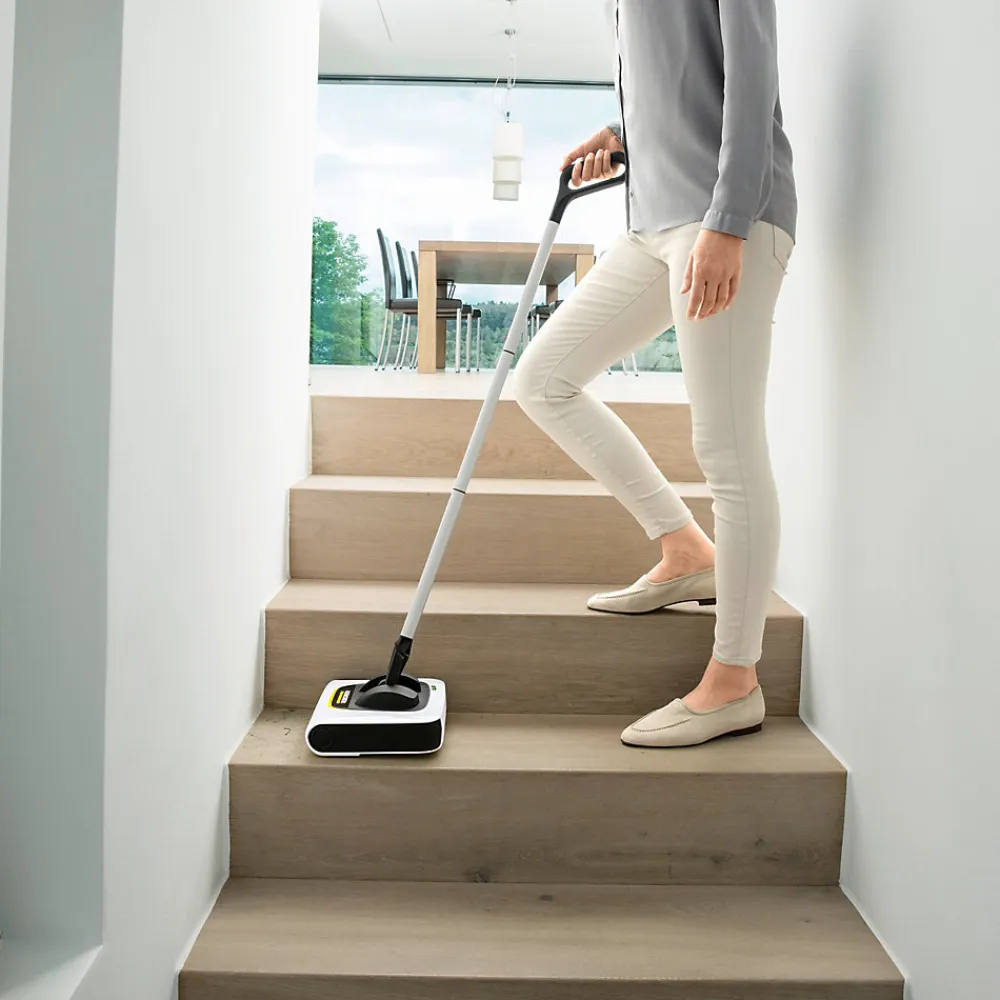 Balai électrique sans fil avec batterie KB5 Karcher blanc 3.7V>Kärcher
