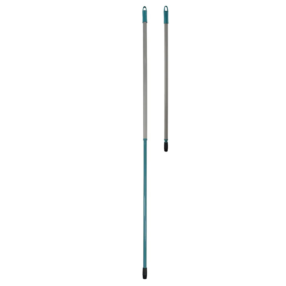 GoodHome Balai serpillère à franges microfibre et plastique blanc et bleu l.8 cm* Serpillère