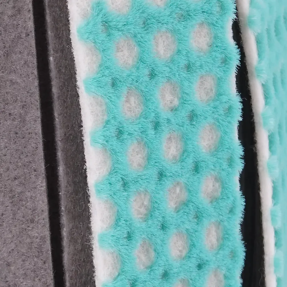 GoodHome Balai serpillère à franges microfibre et plastique blanc et bleu l.8 cm* Serpillère
