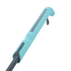 Balai serpillère microfibre avec vaporisateur gris et bleu L.124 x l.12 cm><noscript><img width=