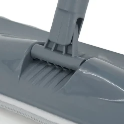 Balai serpillère microfibre avec vaporisateur gris et bleu L.124 x l.12 cm><noscript><img width=