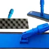 Balai trapeze plastique Classic 40 CM semelle mousse + Manche 140cm>Le Plus De L'Entretien Sale