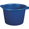 Baquet rond 30 L - D: 45 cm - H 29 cm - bleu>Aluminium Et Plastique Hot