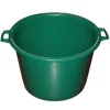 Aluminium Et Plastique Baquet rond 30 L - D: 45 cm - H 29 cm - vert* Seau, Bassine, Récipient De Ménage