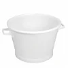 Baquet rond fond renforcé 35 L - blanc>Gilac