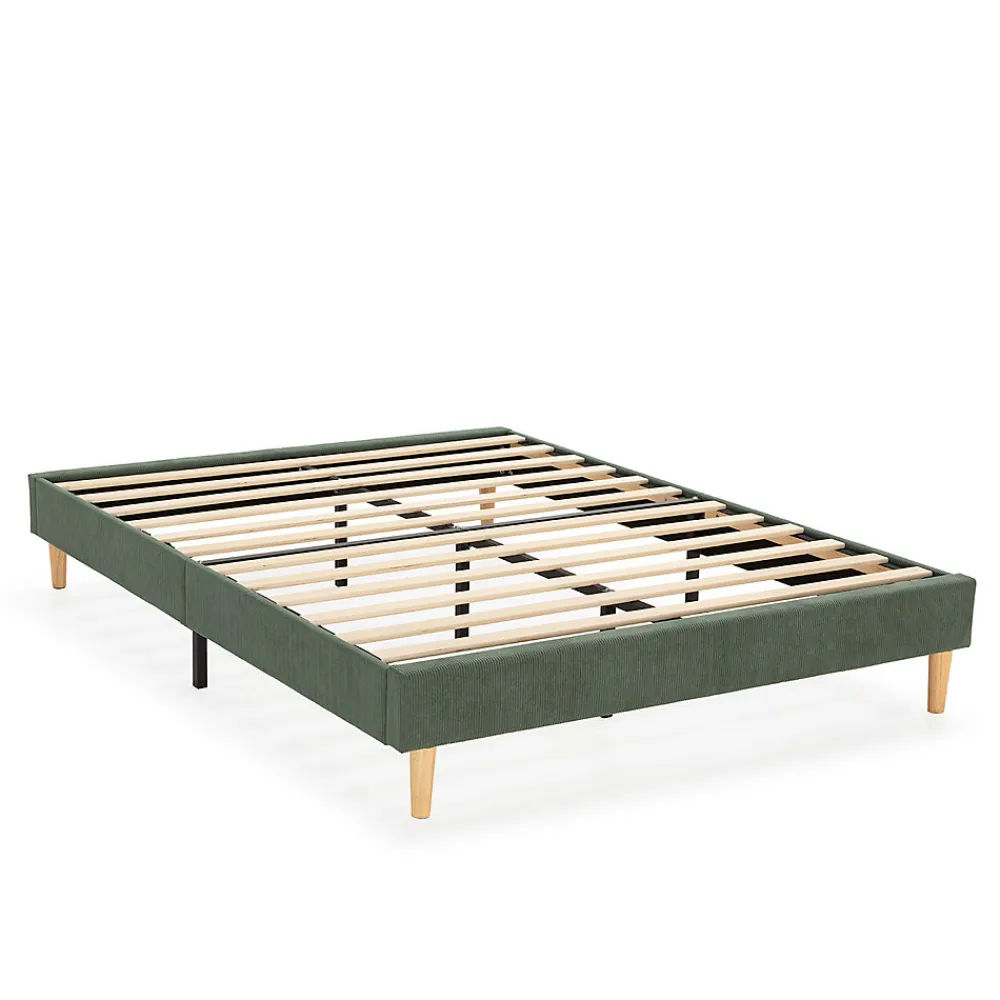 Base rembourrée Bari 150x190 cm Vert>Vs Venta-Stock Sale