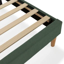 Base rembourrée Bari 150x190 cm Vert><noscript><img width=